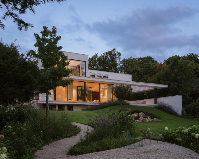 Haus Ayoughi modern-fasad