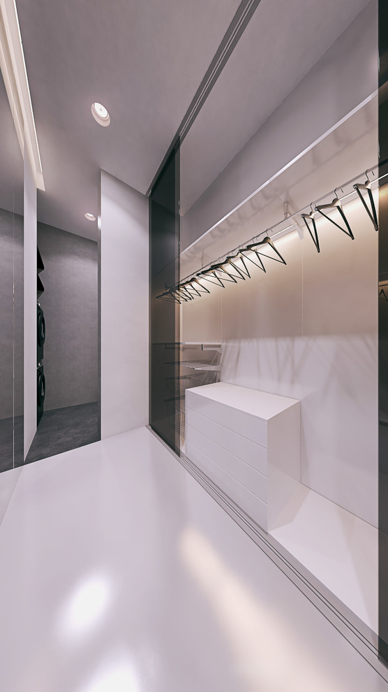 Квартира в современном стиле с элементами Хай-Тек