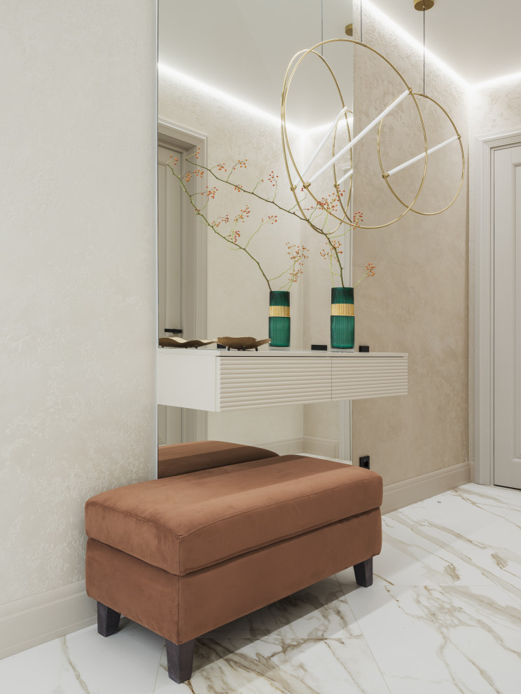 Реализация современной четырехкомнатной квартиры площадью 170 м²