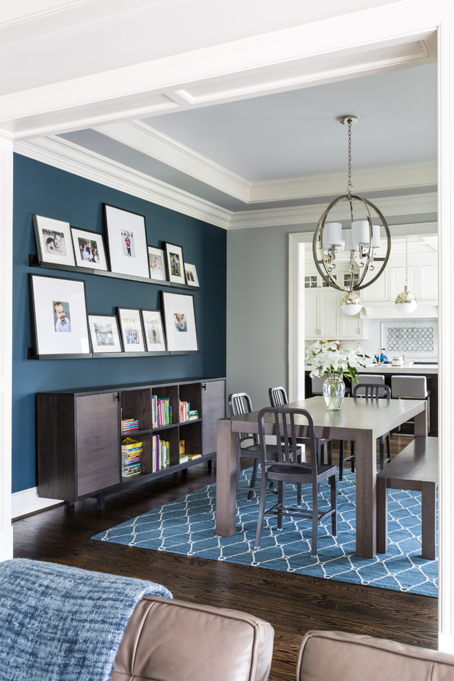 Transitional dining room photo in DC Metro