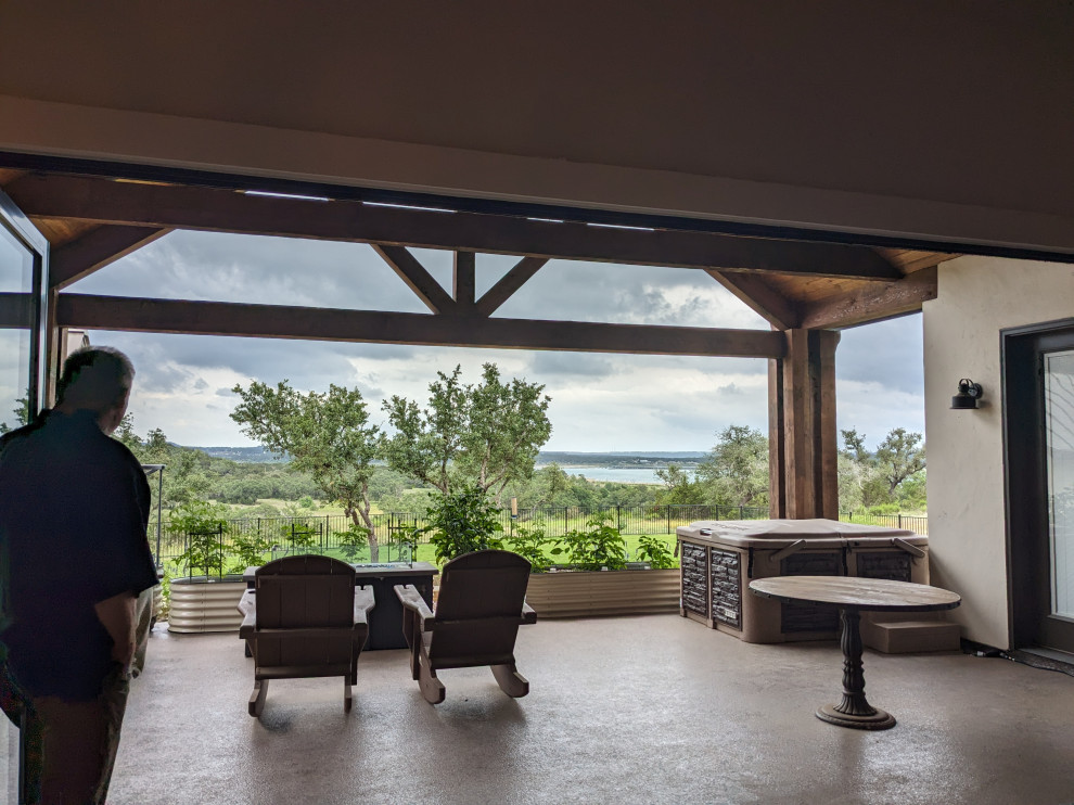 Covered Terrace