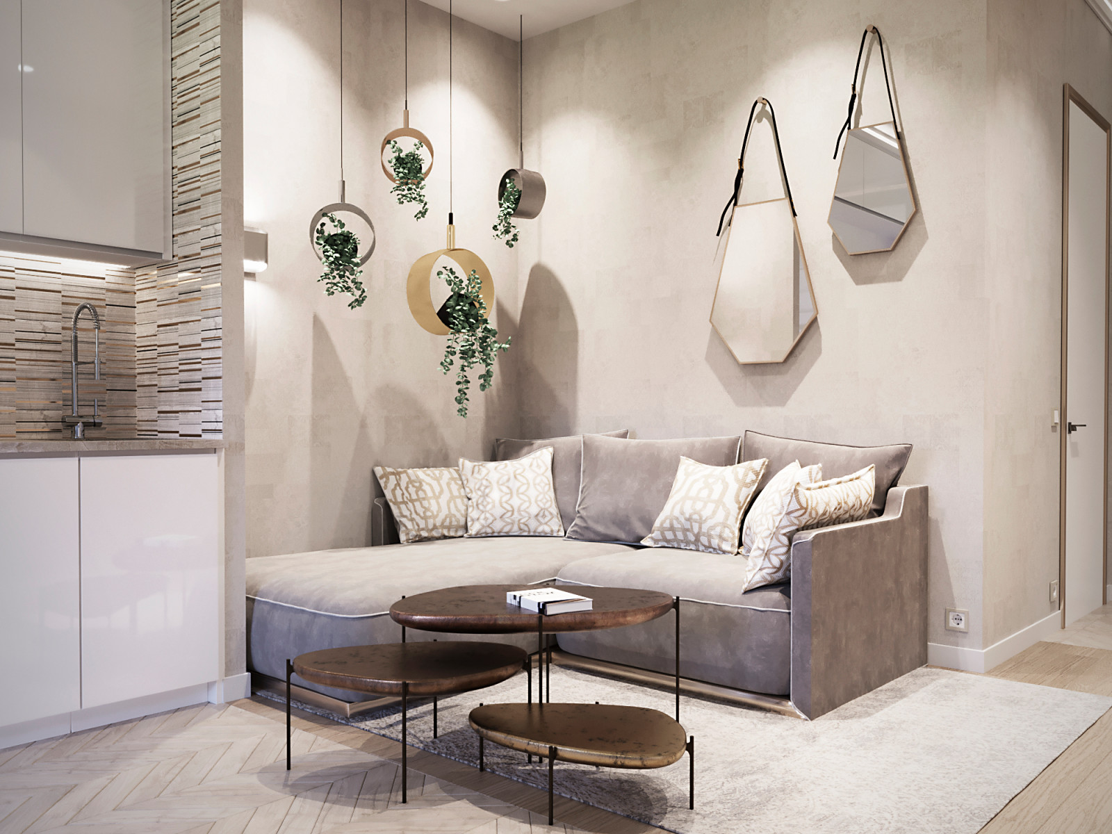 Восточные мотивы одного московского интерьера