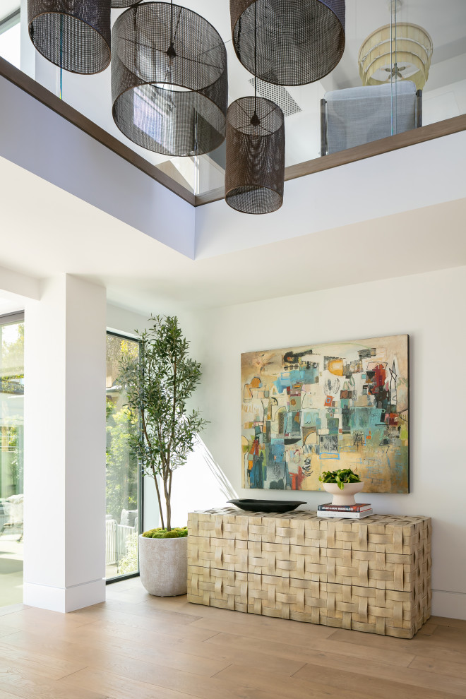 Home design - transitional home design idea in Orange County
