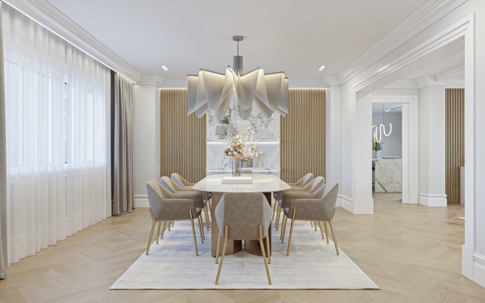 Custom Transitional Home Remodel