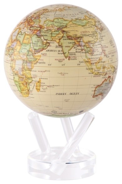 mova antique beige revolving