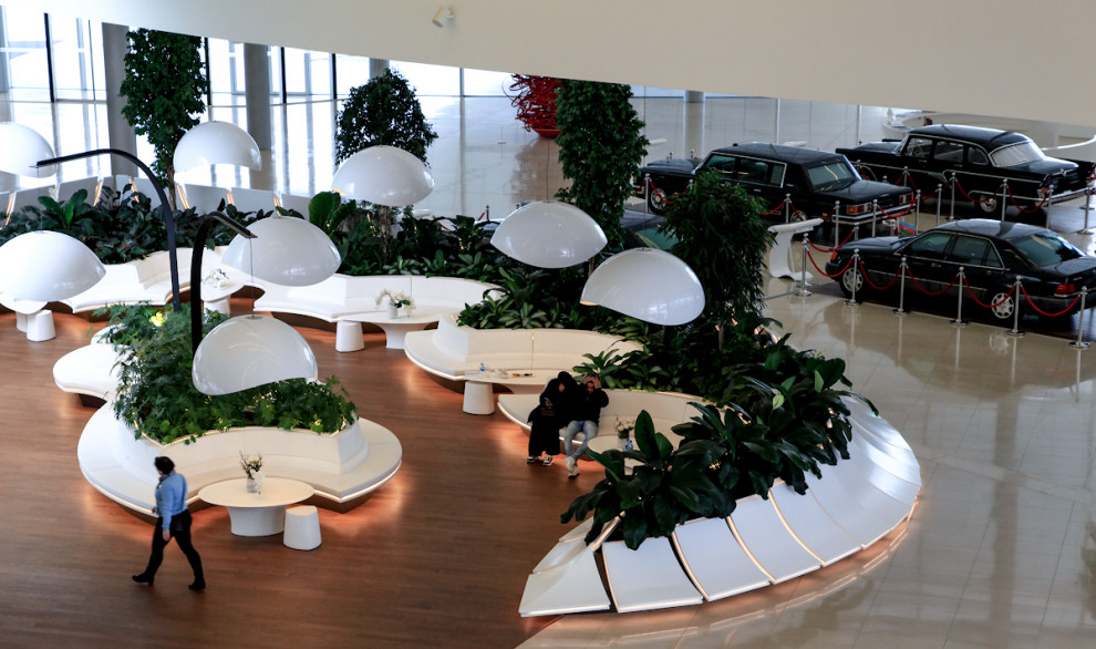 Паркет Coswick в проекте легендарной Захи Хадид