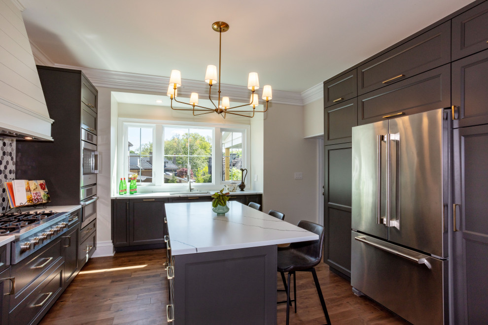 Kitchen - transitional kitchen idea
