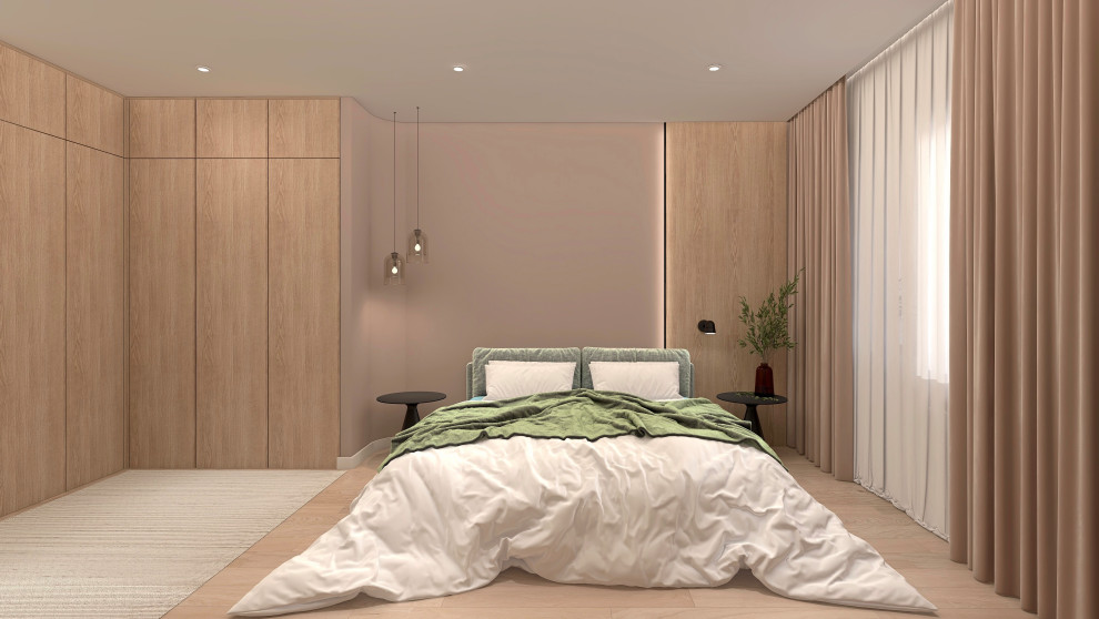 Трёхкомнатная квартира для любителей природы и минимализма