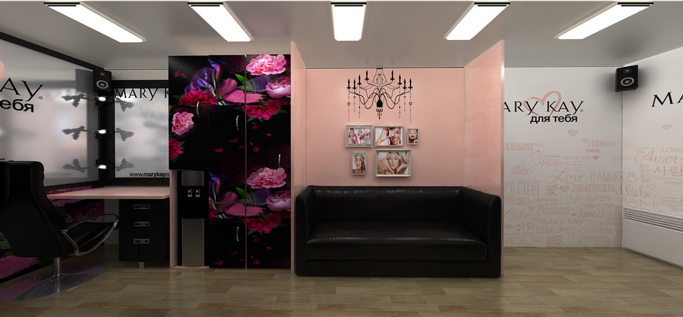 Офрмление гримерных Mary Kay