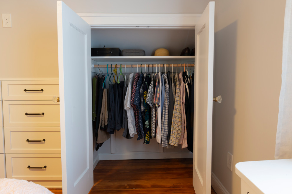 BuiltIn Master Bedroom Storage Transitional Bedroom New York