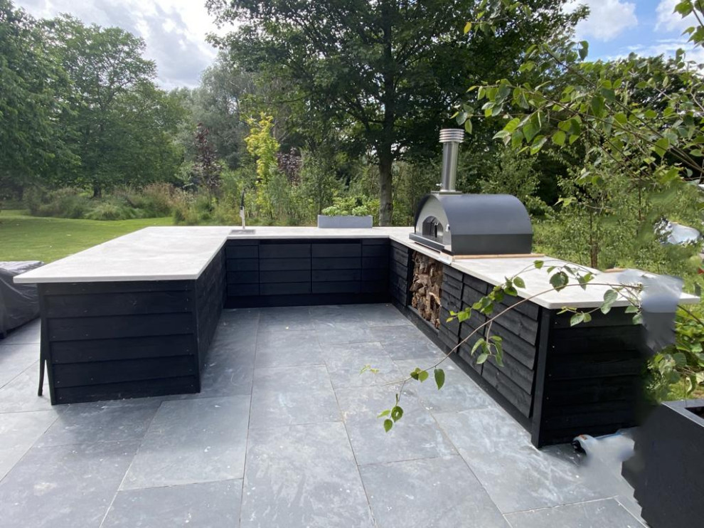 Stowting Barn Outdoor Kitchen