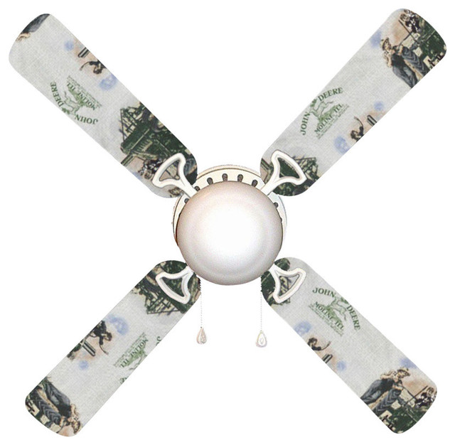 Old Fashion John Deere 42 Ceiling Fan And Lamp Farmhouse Old Fashion John Deere 42 Ceiling Fan And Lamp