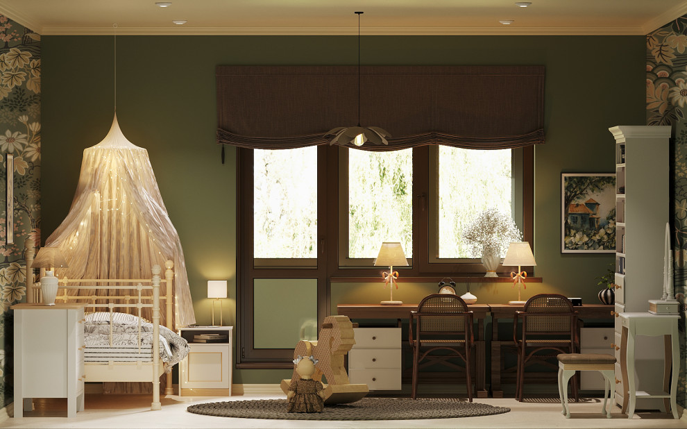 Детская комната для двух девочек