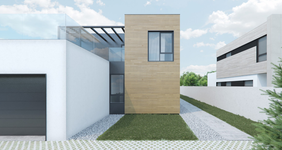 Индивидуальный жилой дом A612 в коттеджном поселке «Алые Паруса»