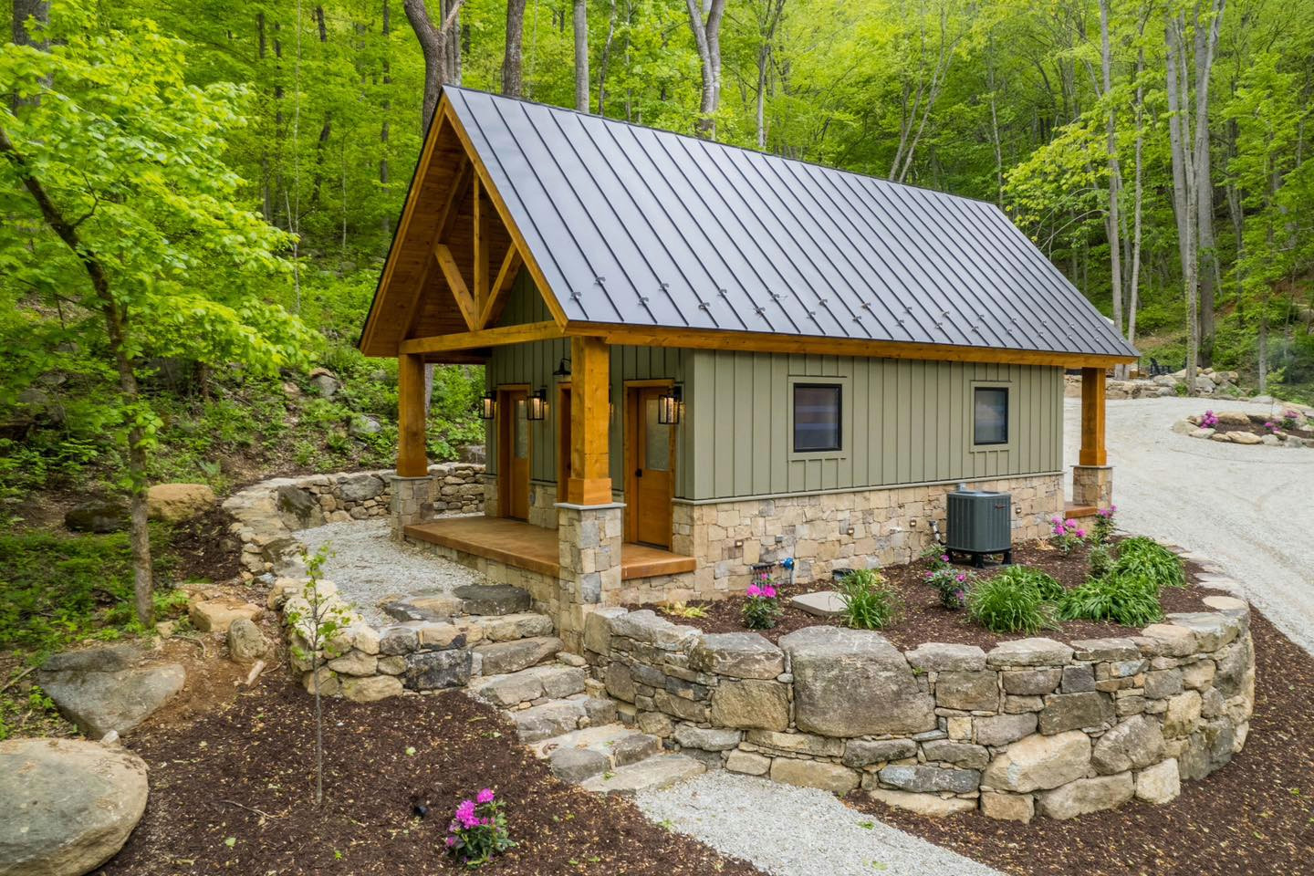 Glamping at Crabtree Falls