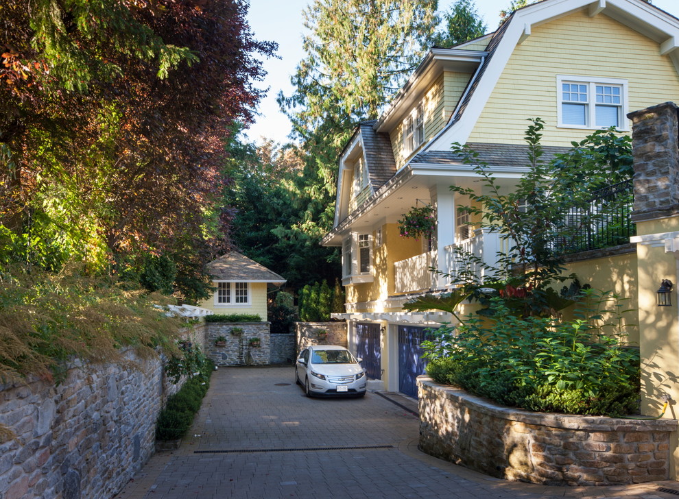 Traditional exterior in Vancouver.
