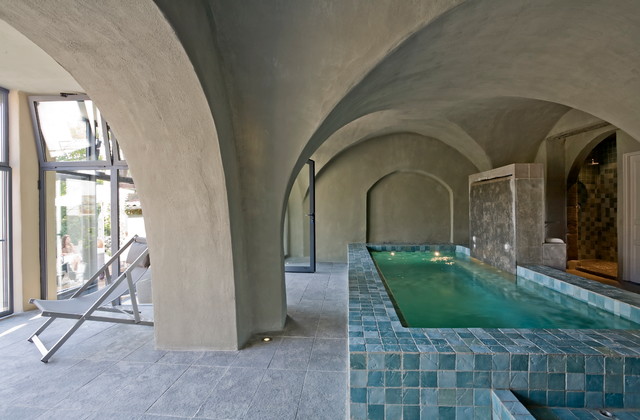 Le Couvent d'H&eacute;r&eacute;pian mediterraneo-piscina