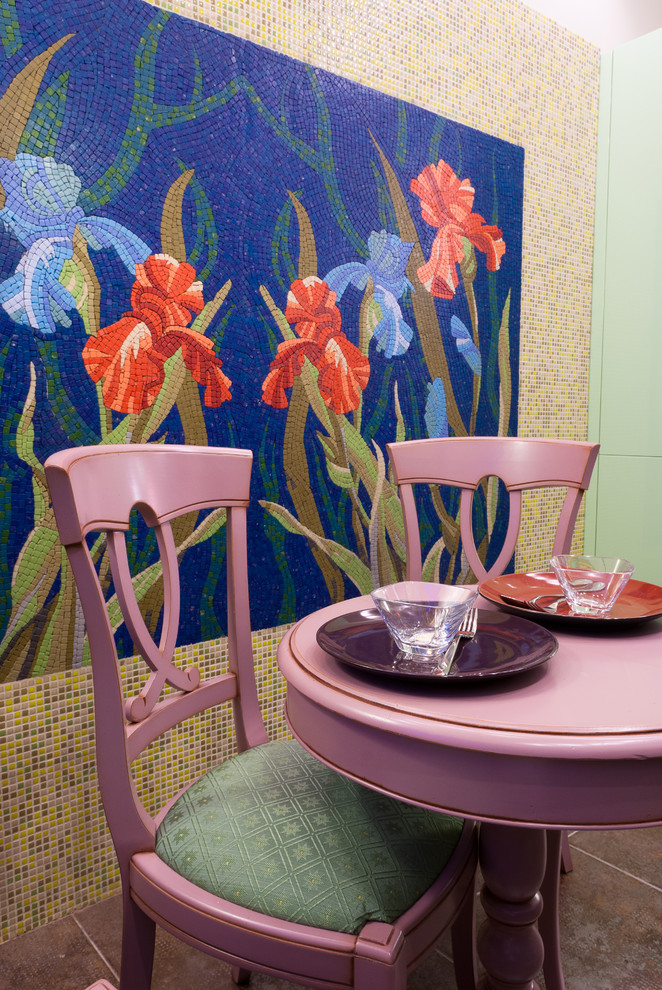 Мозаичное панно на кухне