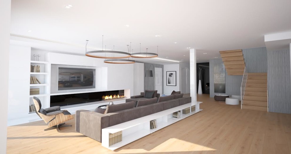 3D проект квартиры в Швейцарии