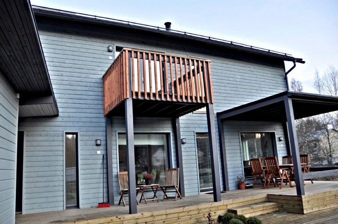 Пассивные бревенчатые дома