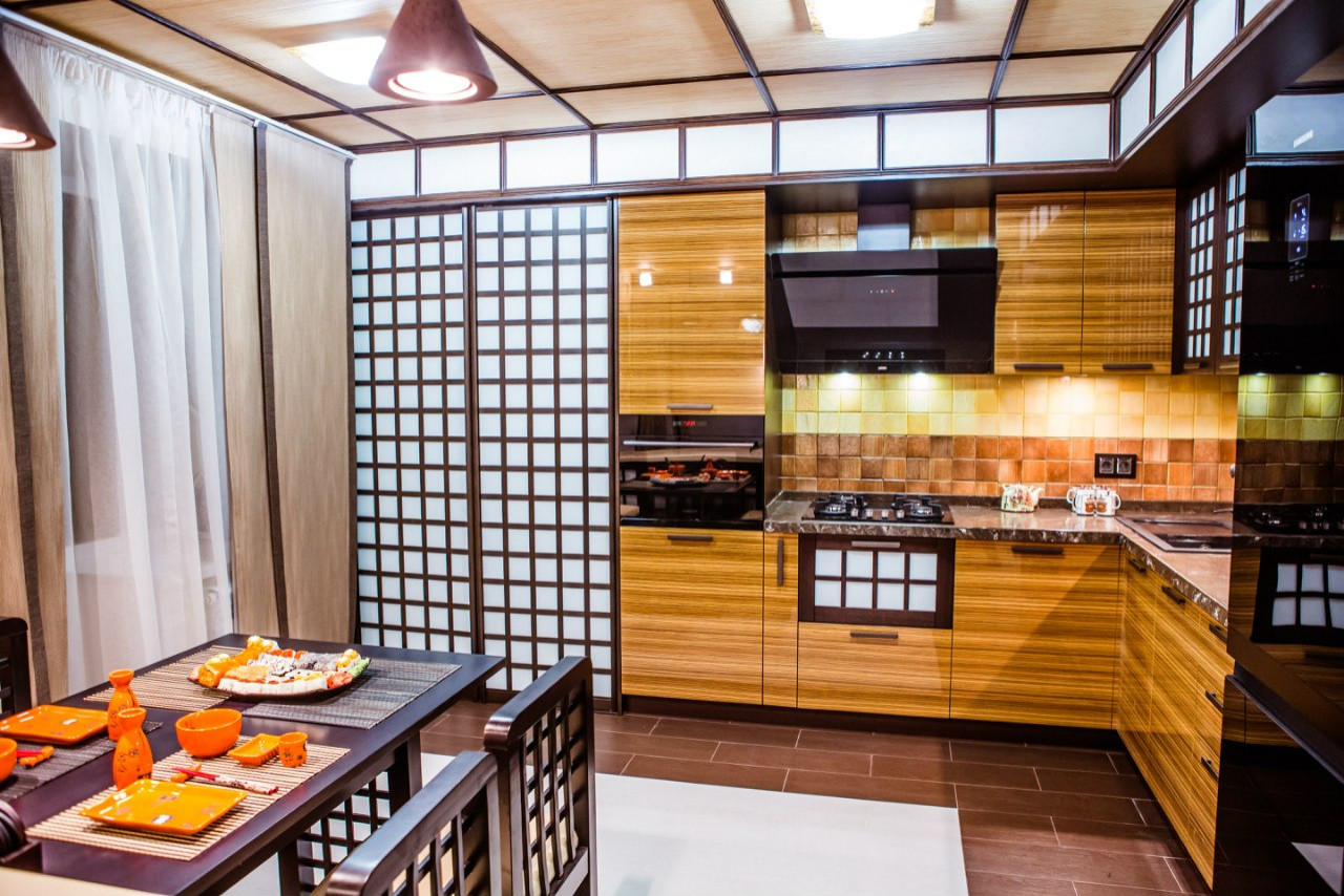 Проект, выполненный по заказу luxe12. Стиль Японский.