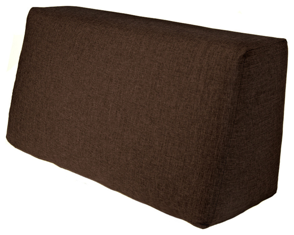Duobed Sofa Back Pillow, 36", Espresso, 36"