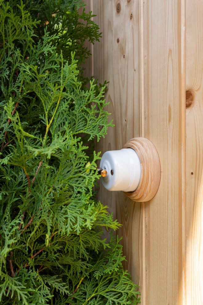 Беседка с летней кухней для Анастасии Вертинской и Степана Михалкова. "На дачу"