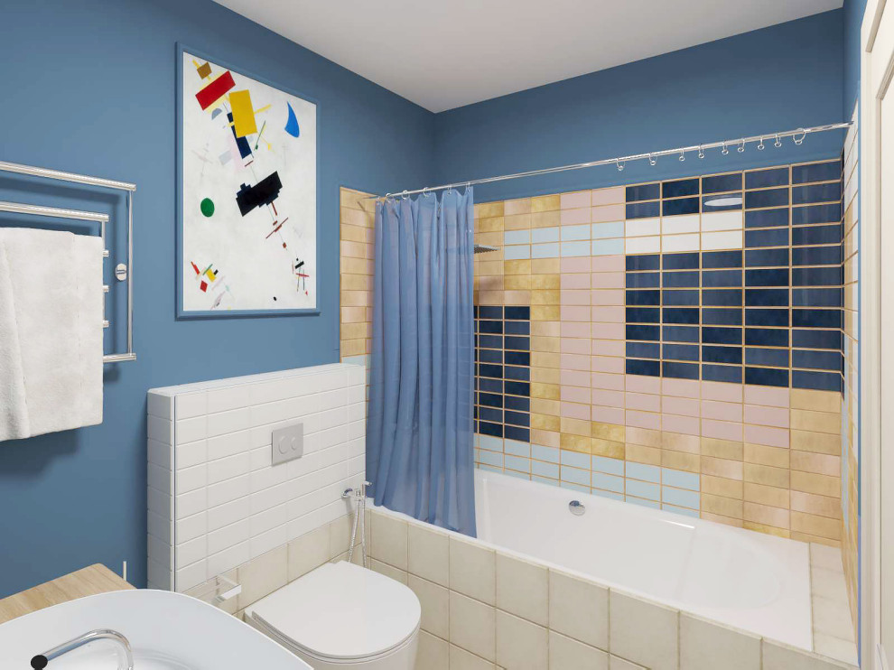 Квартира в г Бор, по мотивам Малевича и Кандинского