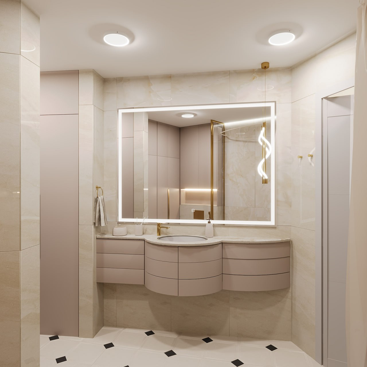 Дизайн ванной комнаты