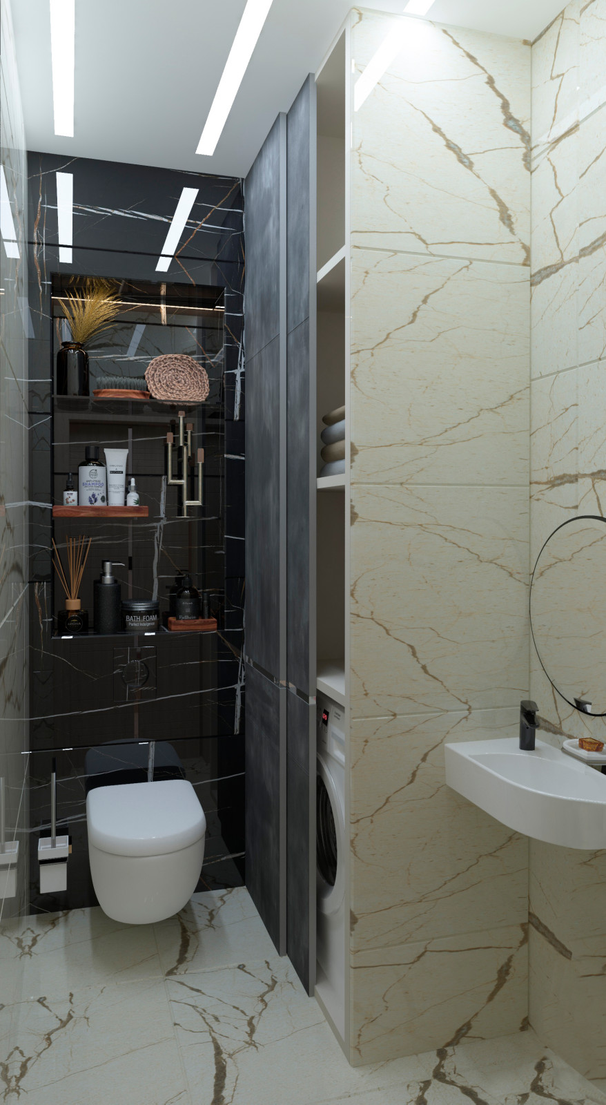 Проект квартиры для семьи с двумя девочками