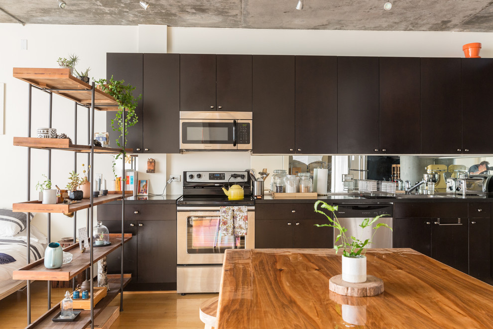 Inspiration for an eclectic kitchen remodel in San Francisco