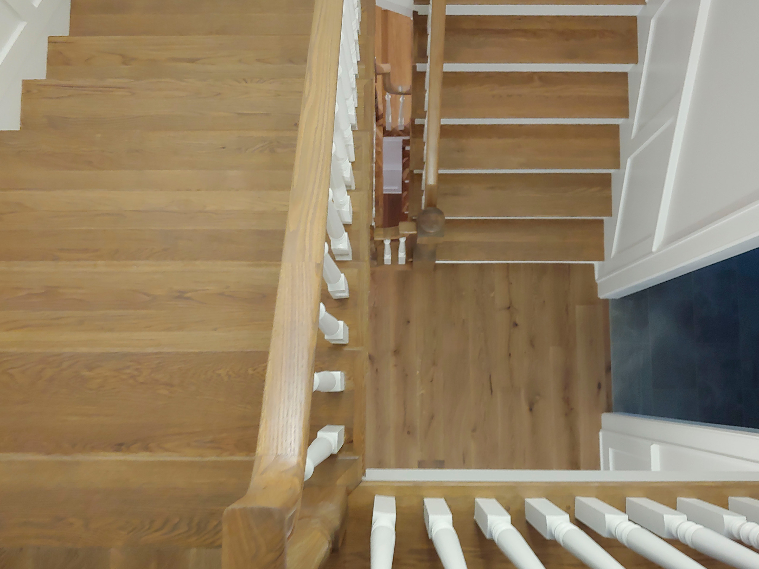 103_Classic Staircase with Stunning Handcrafted Oak Railing System, Aldie VA 201