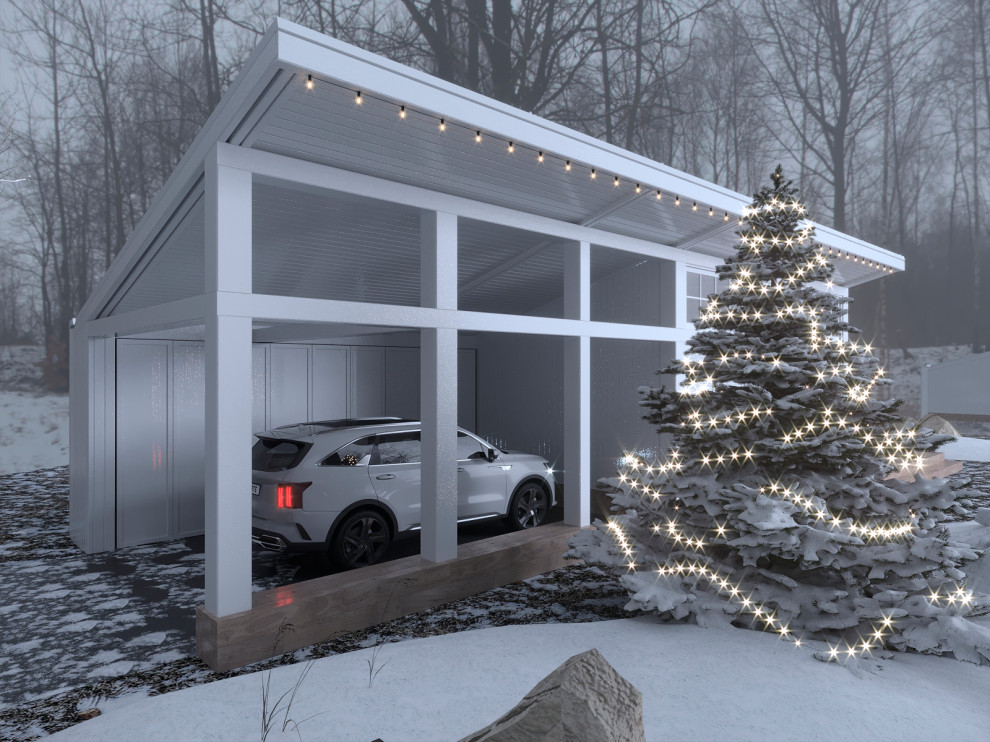 Модульная дача. Проект недорогого дачного дома