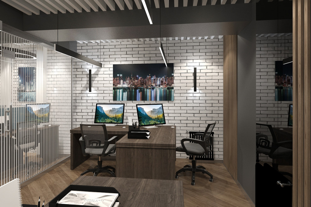 Офис в современной стилистике