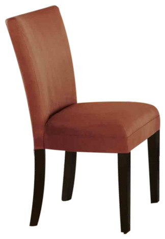 Coaster Side Chair, Terracotta/Cappuccino, Set of 2