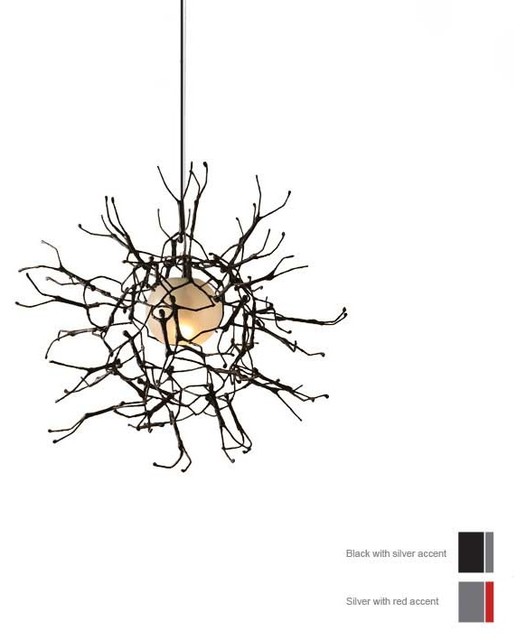 Little People Round Outdoor Hanging Lamp by Hive