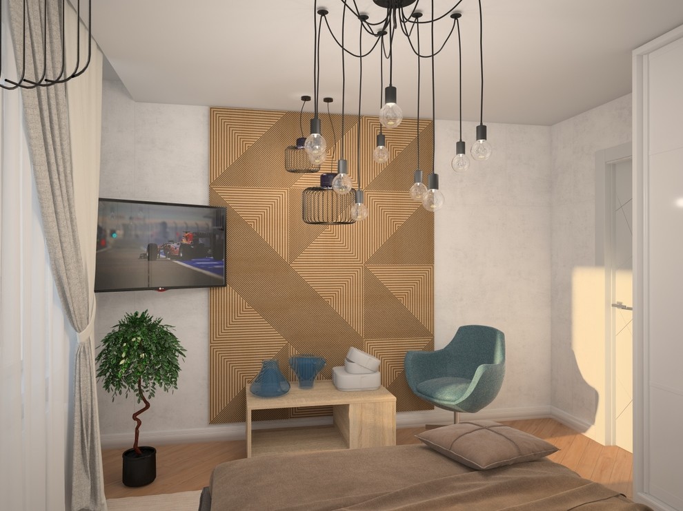 Проект 2-х комнатной квартиры в современном стиле