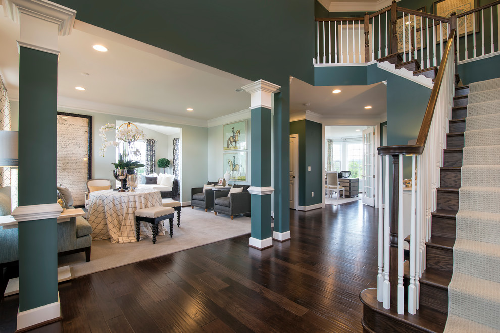 The Winslow Model Home at Huntleigh at Creighton Farms - Modern - Entry ...