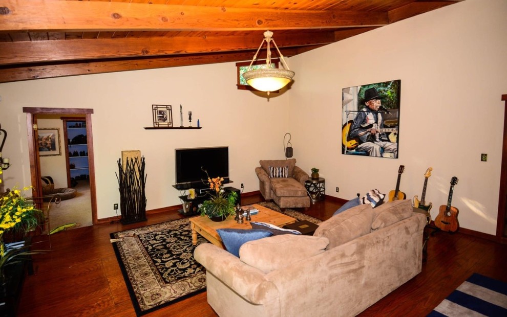 Painting wood ceiling or not?