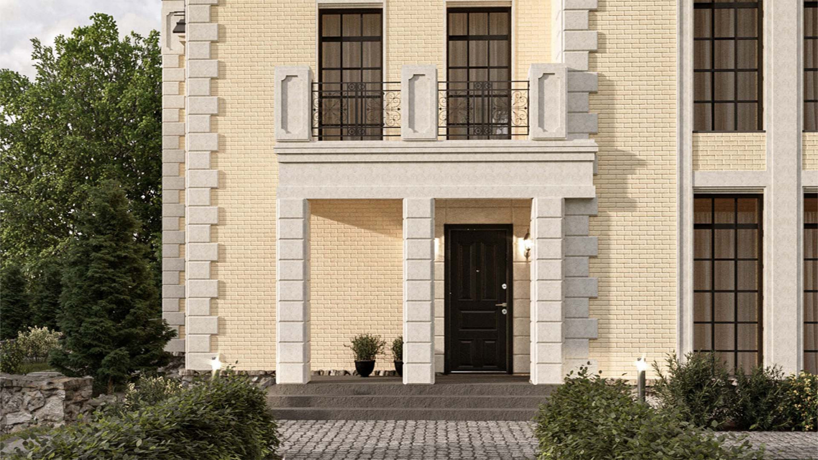 Современный дом в Английском стиле