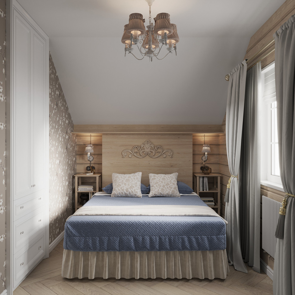 Дизайн интерьера срубного дома