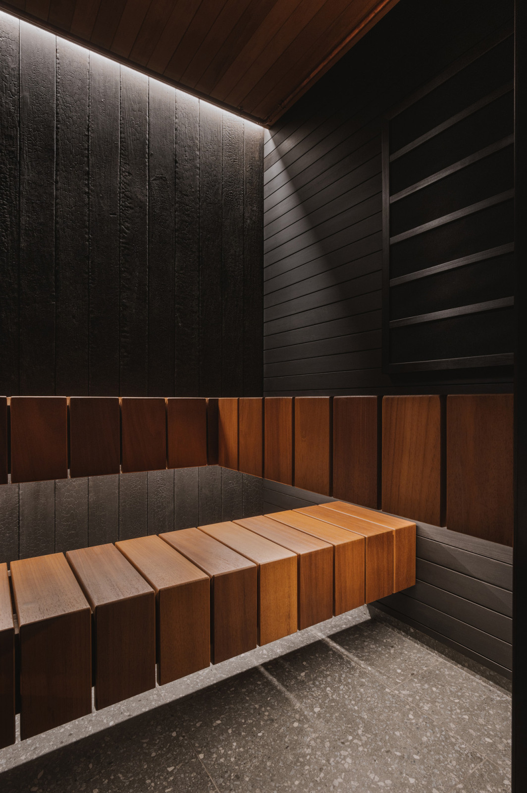 Материал полков - термоабаши.