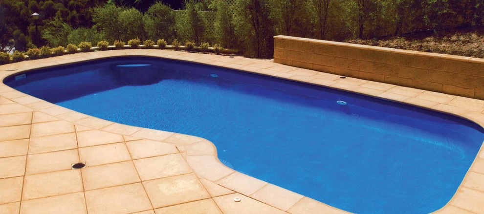 Design ideas for a modern pool in Perth.