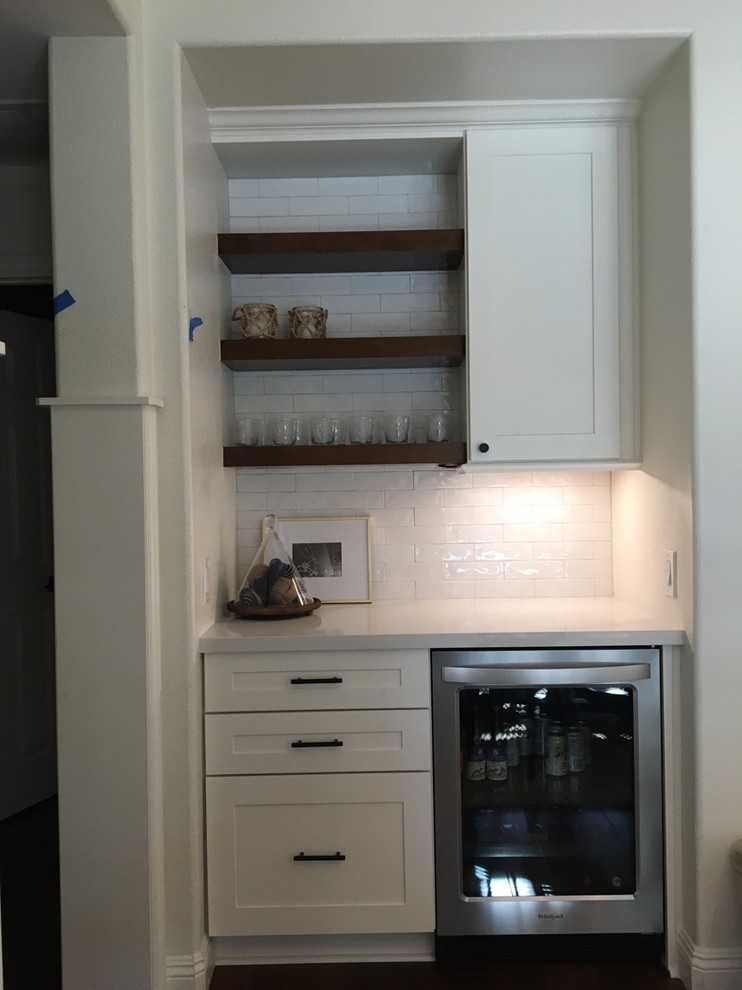 Inspiration for a transitional kitchen remodel in Orange County