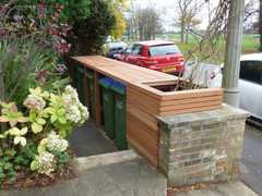 How to Disguise Rubbish and Recycling Bins Outside Your Home