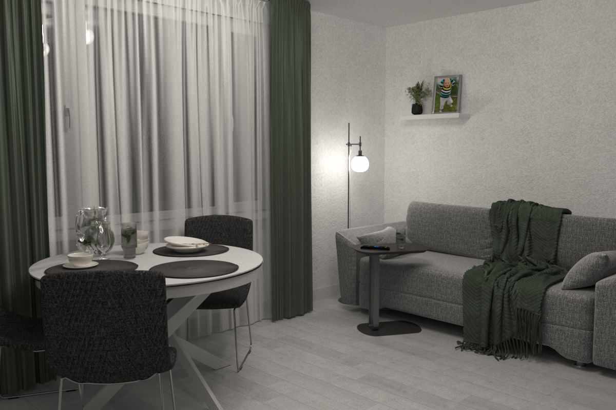 кухня-гостиная