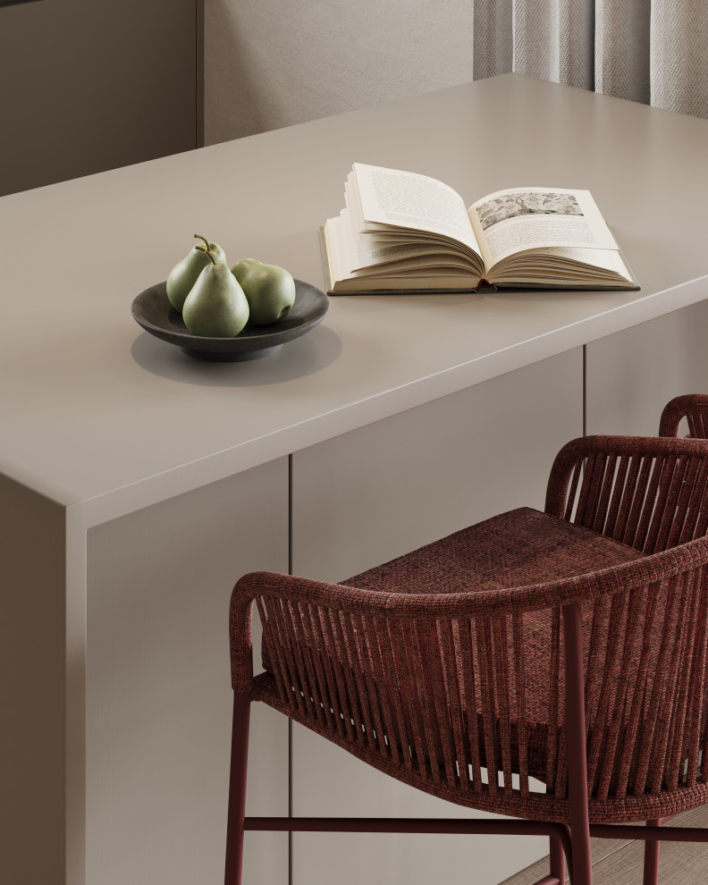 Коттедж (240 кв). Кухня-гостиная