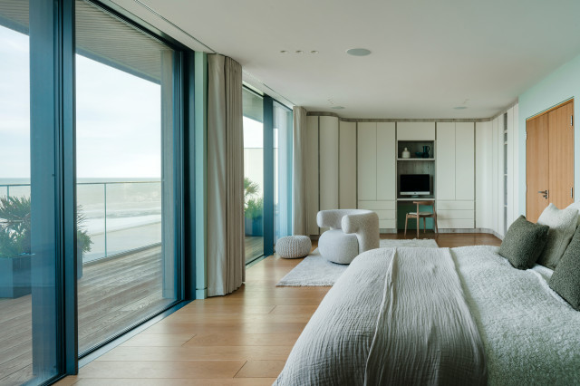 Beach Front Home coastal-bedroom