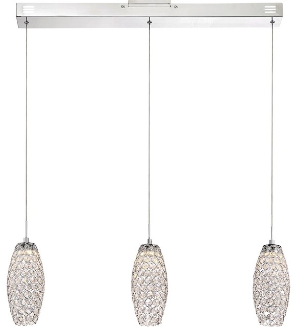 Platinum Infinity Island Lights Polished Chrome Contemporary Platinum Infinity Island Lights Polished Chrome Contemporary Kitchen Lighting
