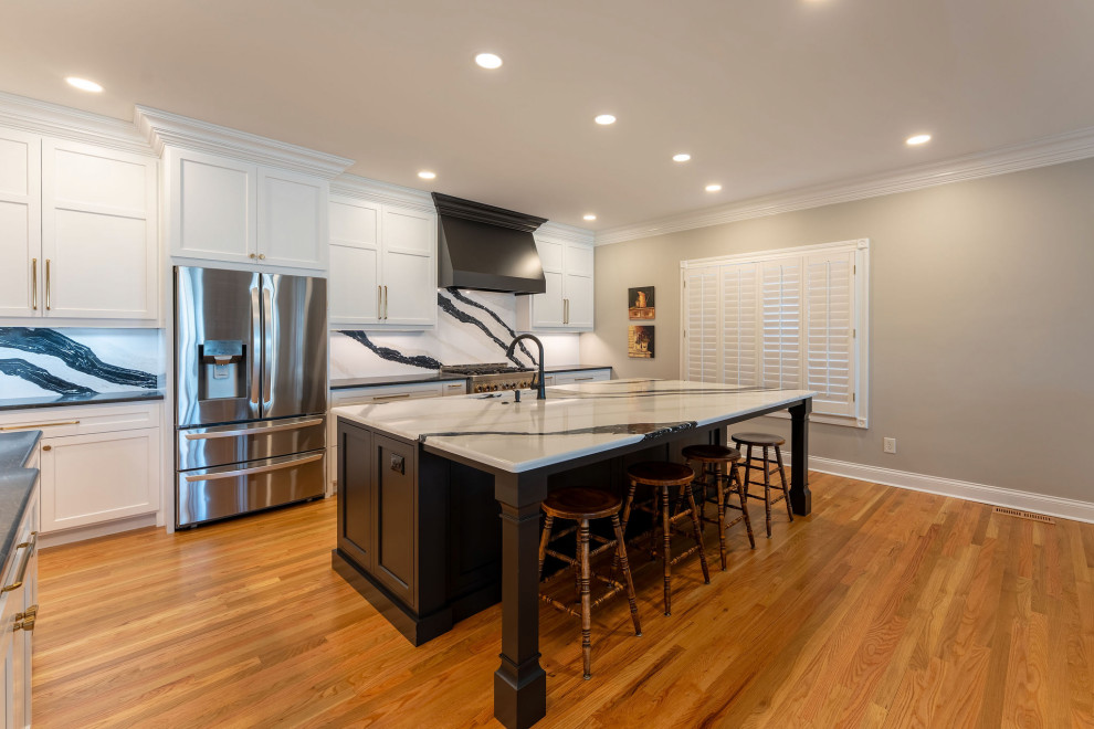 Fairvue Kitchen and Primary Bathroom